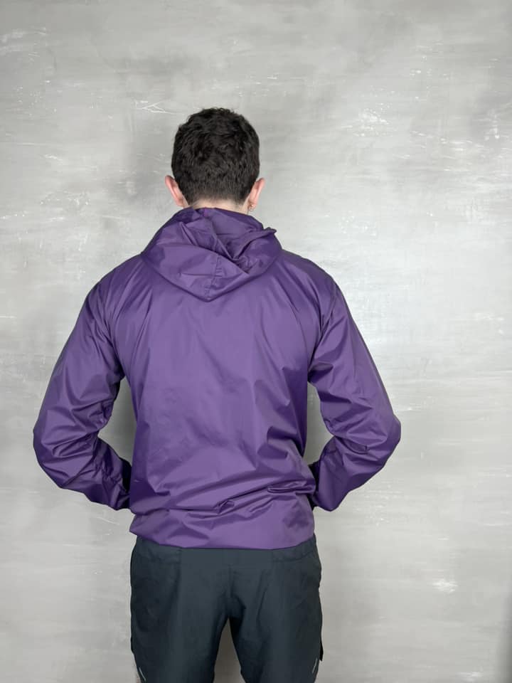 Chaqueta cortavientos unisex - Berenjena