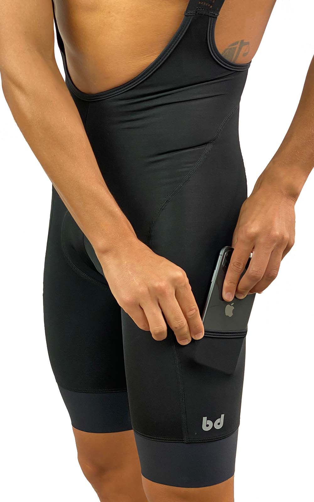 Bibpocket hombre Verde