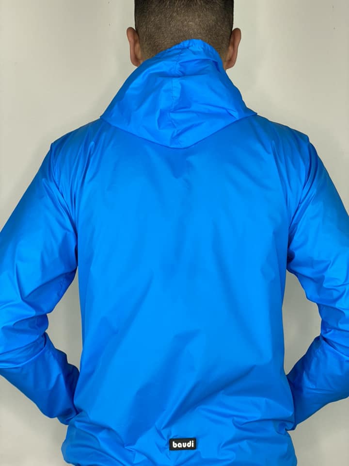 Chaqueta cortavientos unisex - Azul Turquesa
