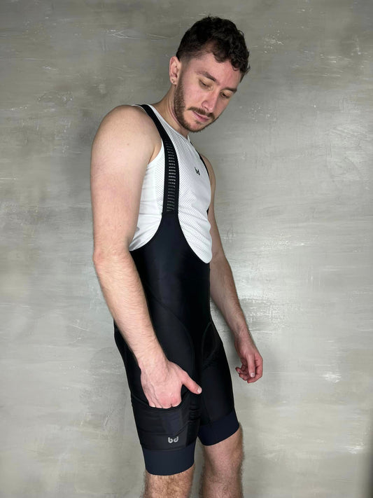 Bibpocket hombre Negro