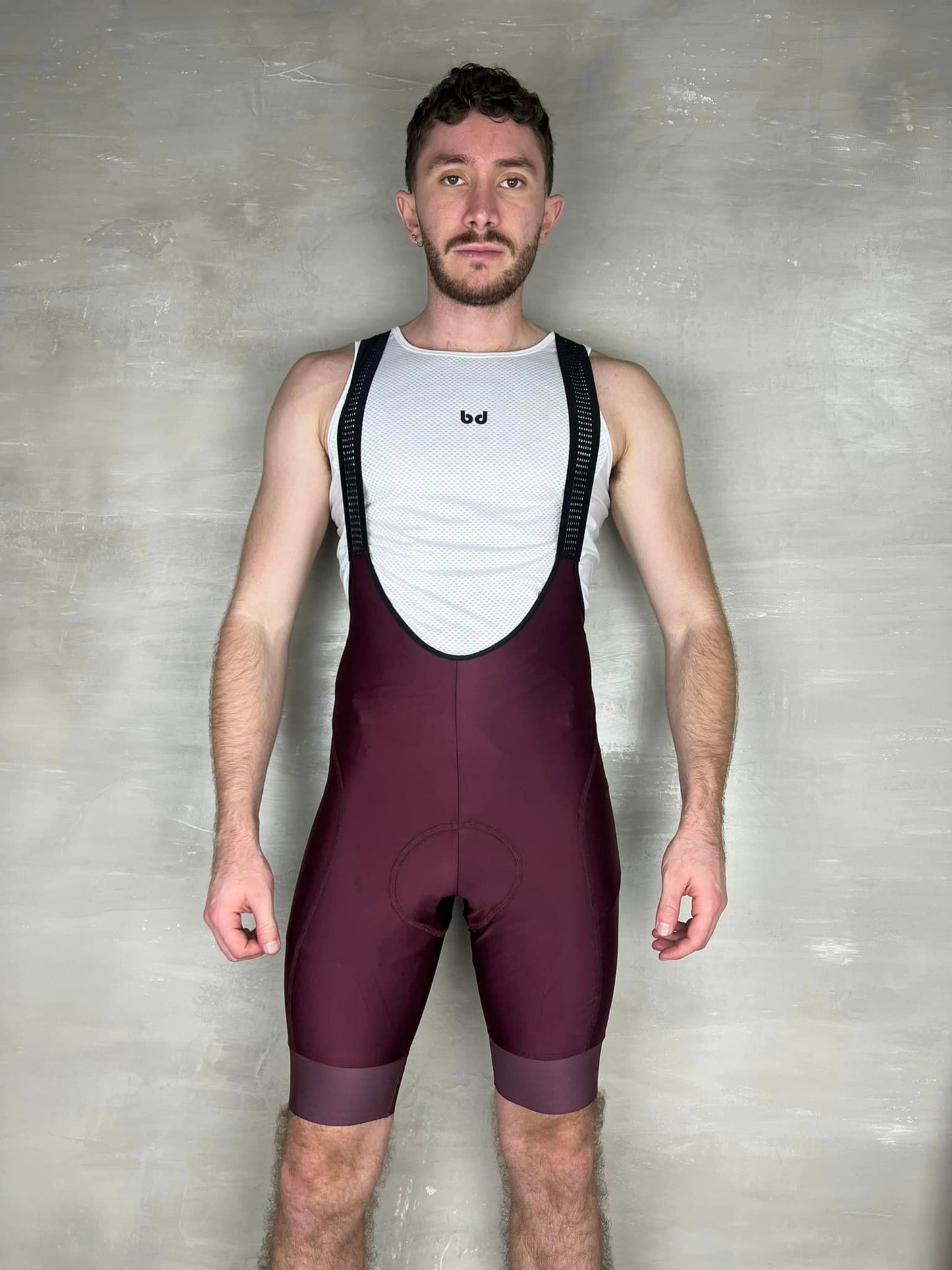 Bibshort hombre Vino