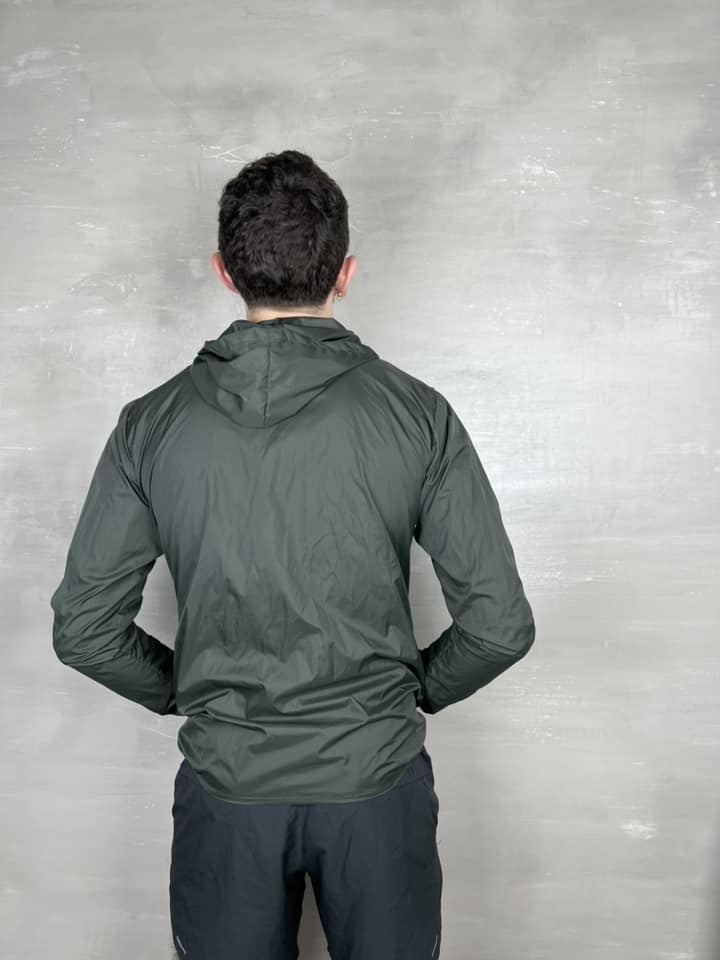 Chaqueta cortavientos unisex - Verde Militar