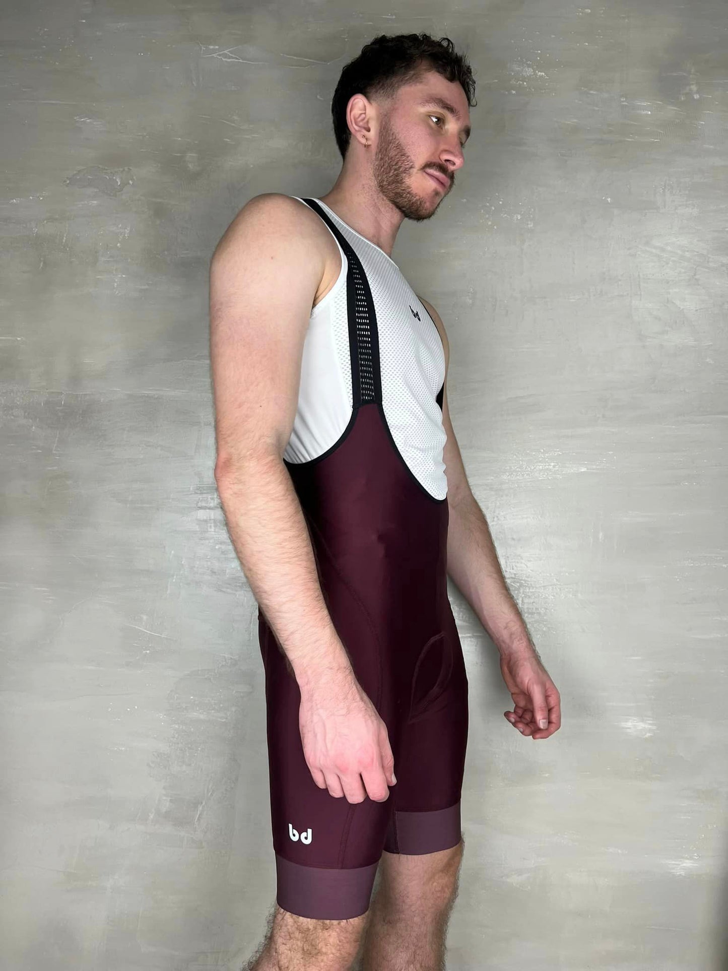 Bibshort hombre Vino