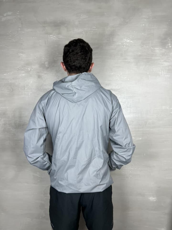 Chaqueta cortavientos unisex - Gris Claro