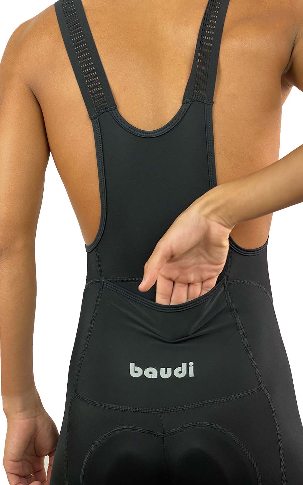 Bibpocket hombre Negro