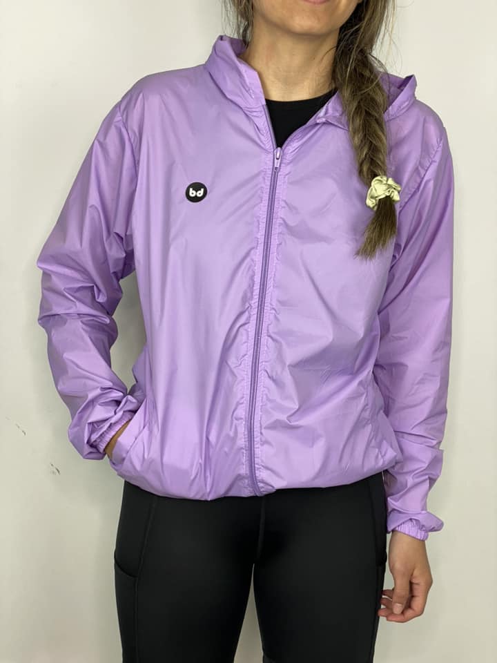 Chaqueta cortavientos unisex - Lila