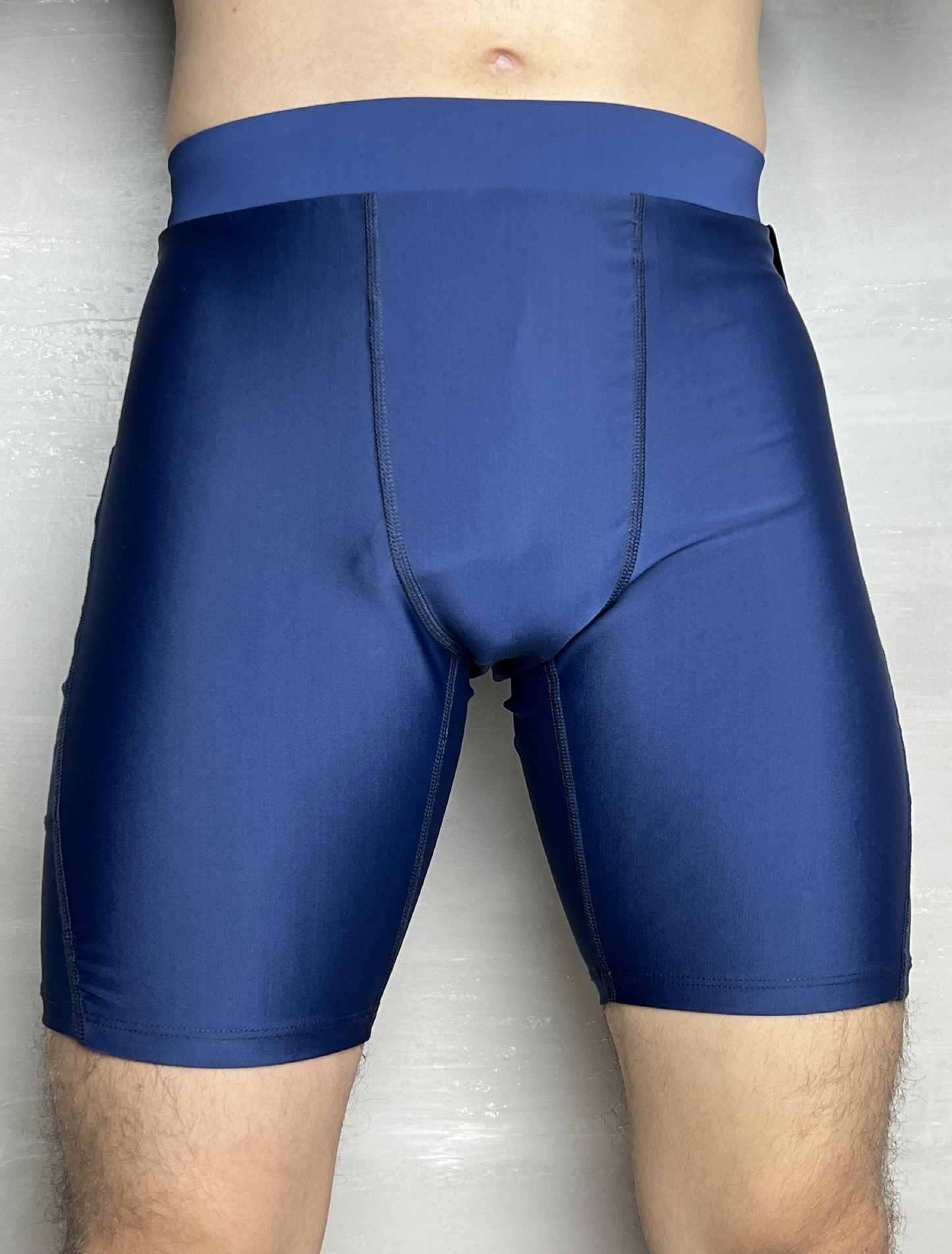 Short lycrado NAVY hombre con bolsillos