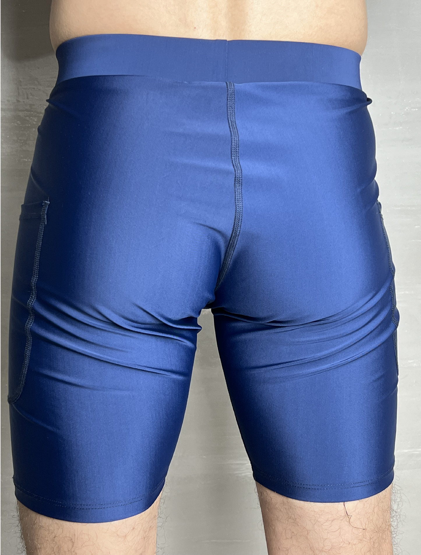 Short lycrado NAVY hombre con bolsillos