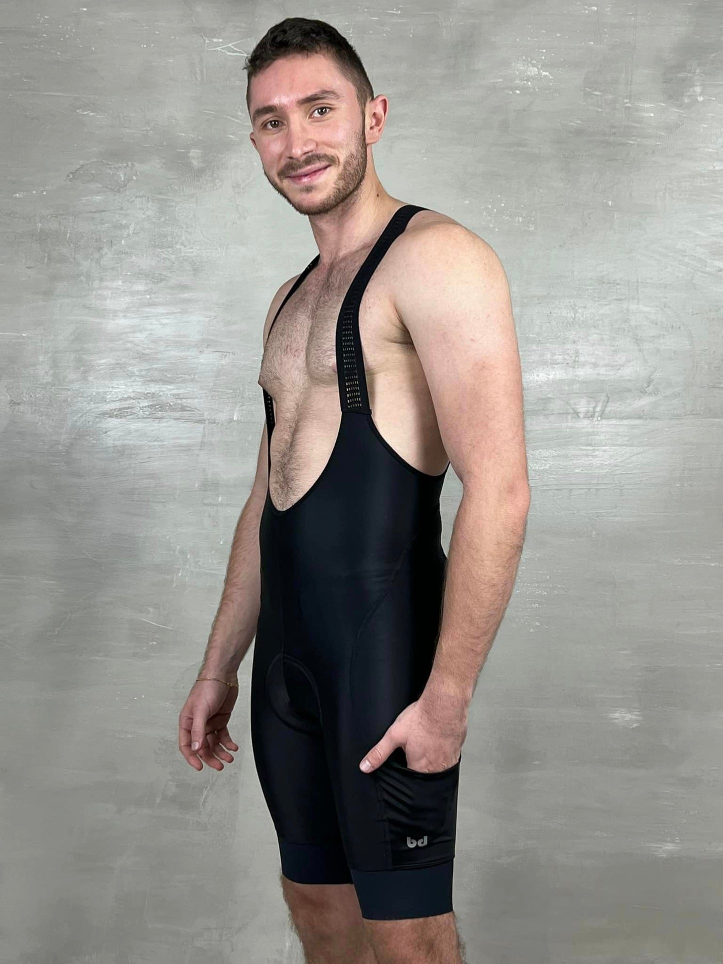 Bibpocket hombre Negro