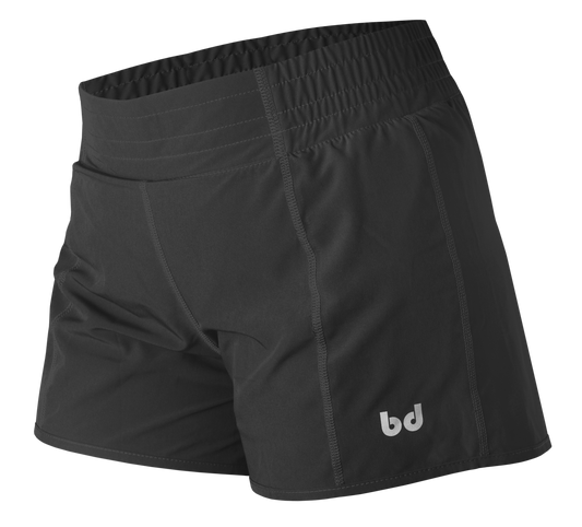 Pantaloneta GRIS OSCURO Mujer con lycra interna