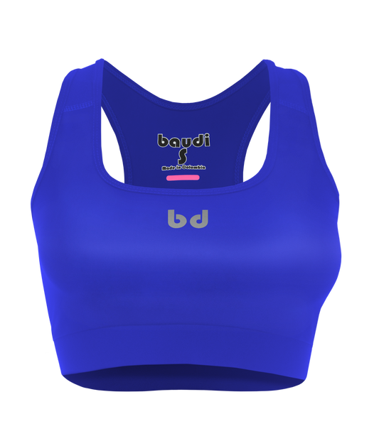 Top deportivo Azul rey