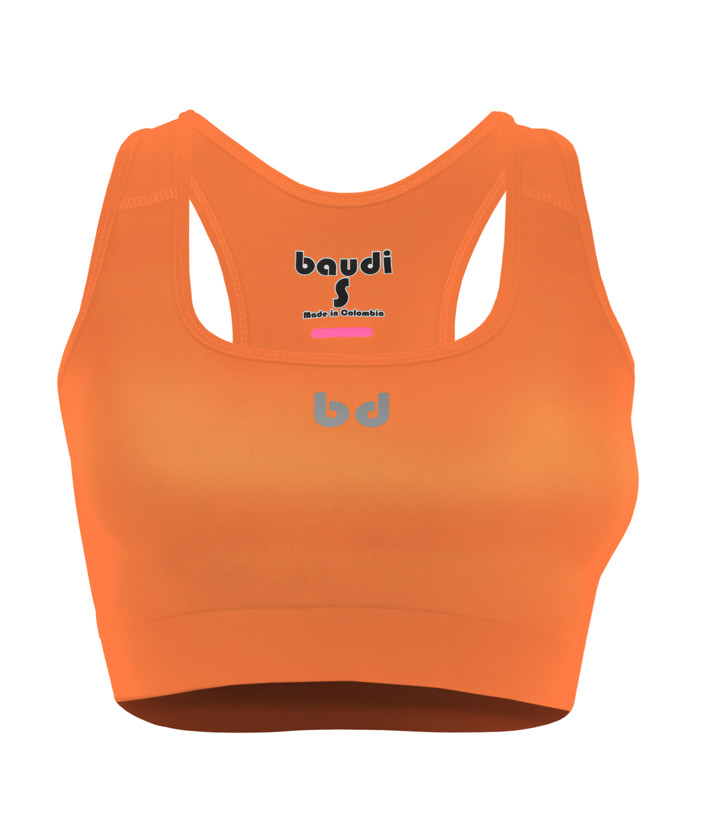 Top deportivo NARANJA